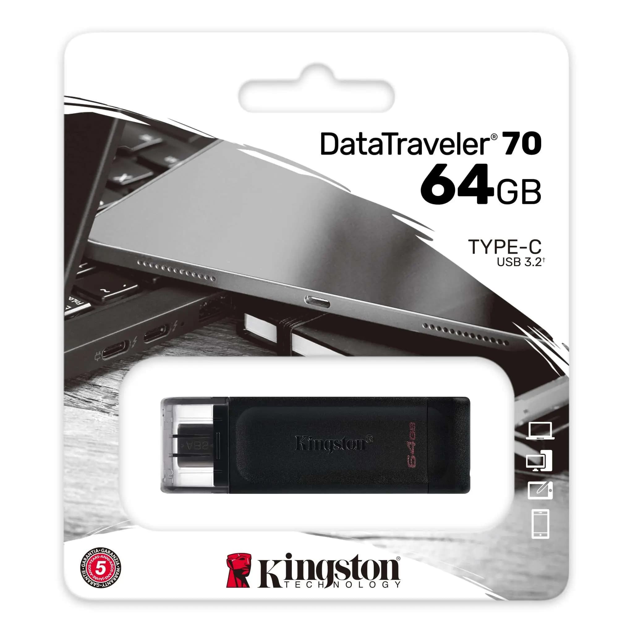 KINGSTON, DT70/64GB, 64GB, USB 3.2 Gen 1