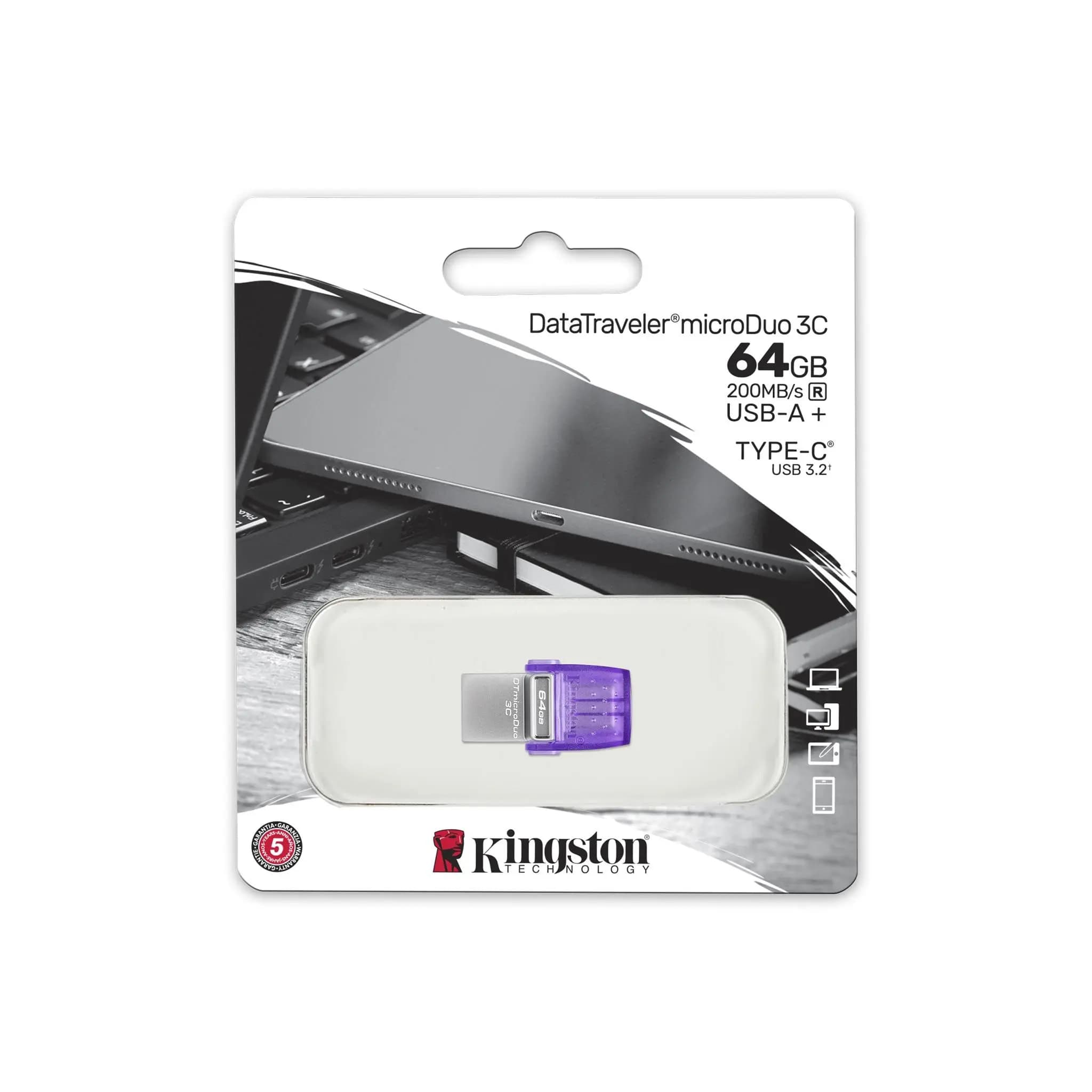 KINGSTON, DTDUO3CG3/64, USB 3.2 Gen 1 + Type-c