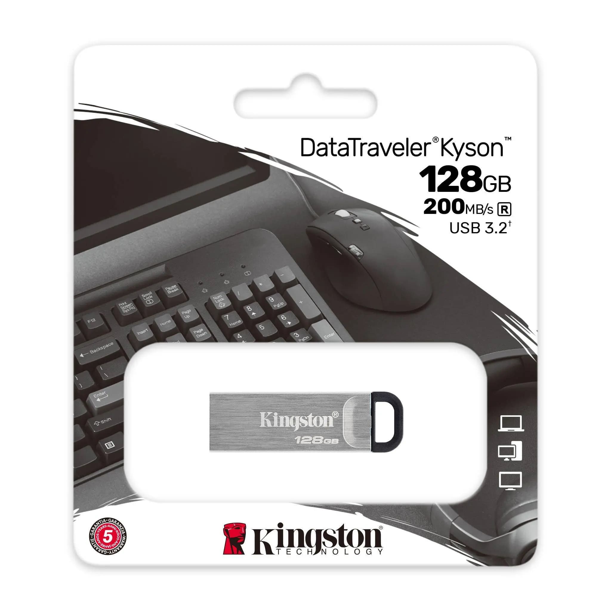 KINGSTON, DTKN/128GB, USB 3.2