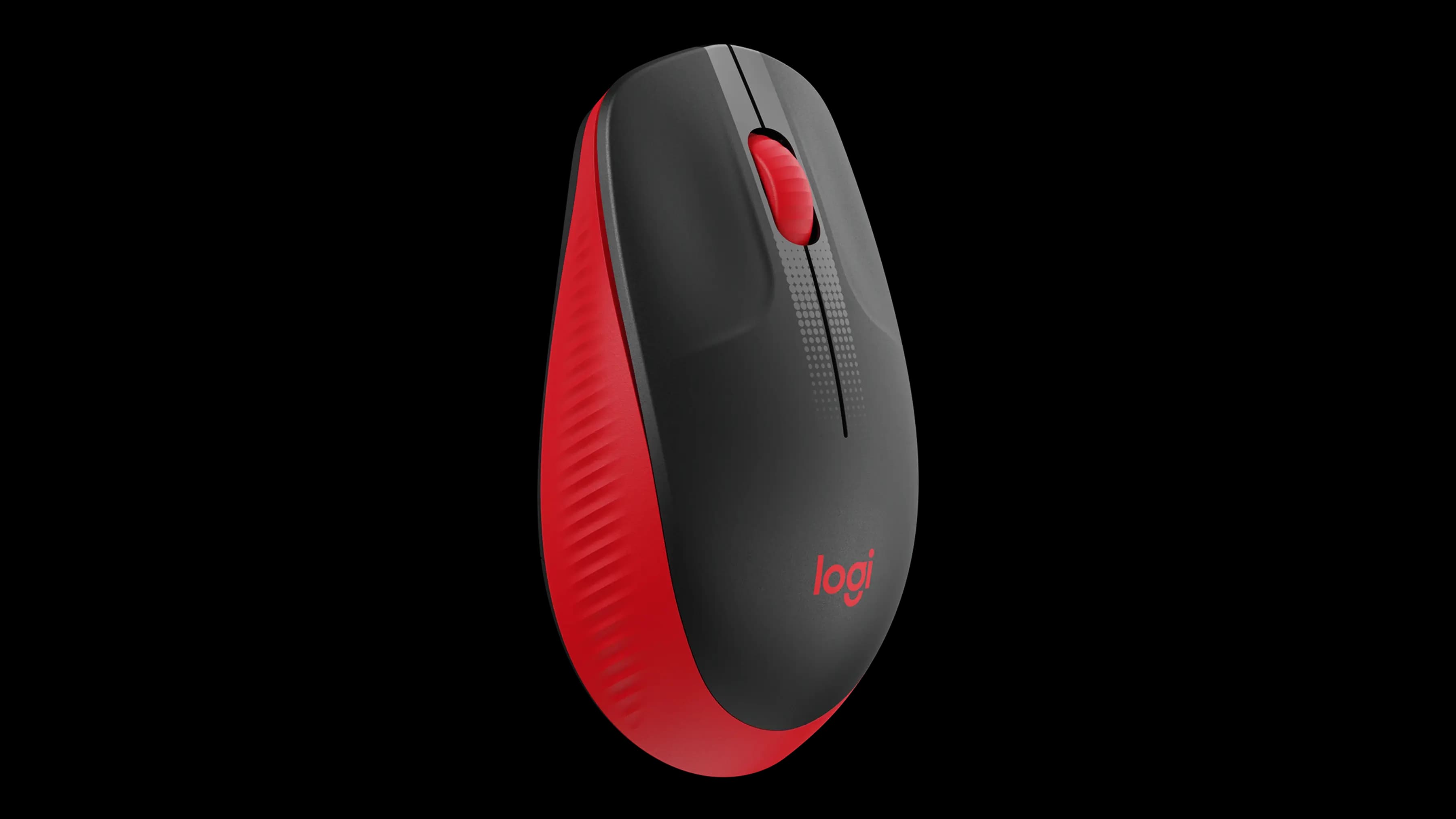 logitech, M190, mouse Red
