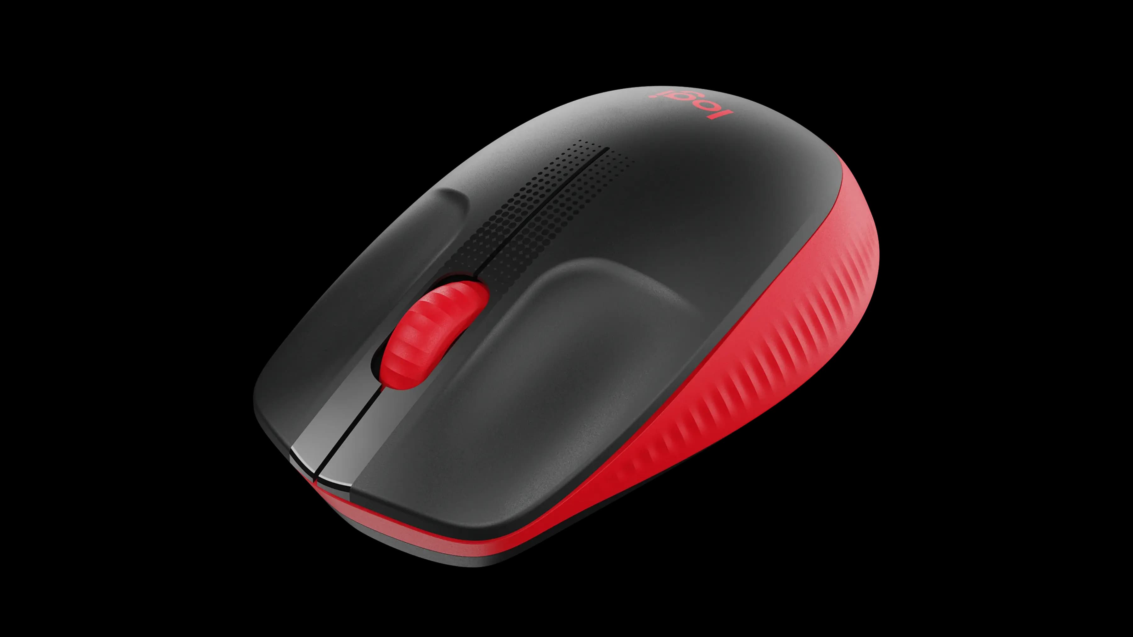logitech, M190, mouse Red