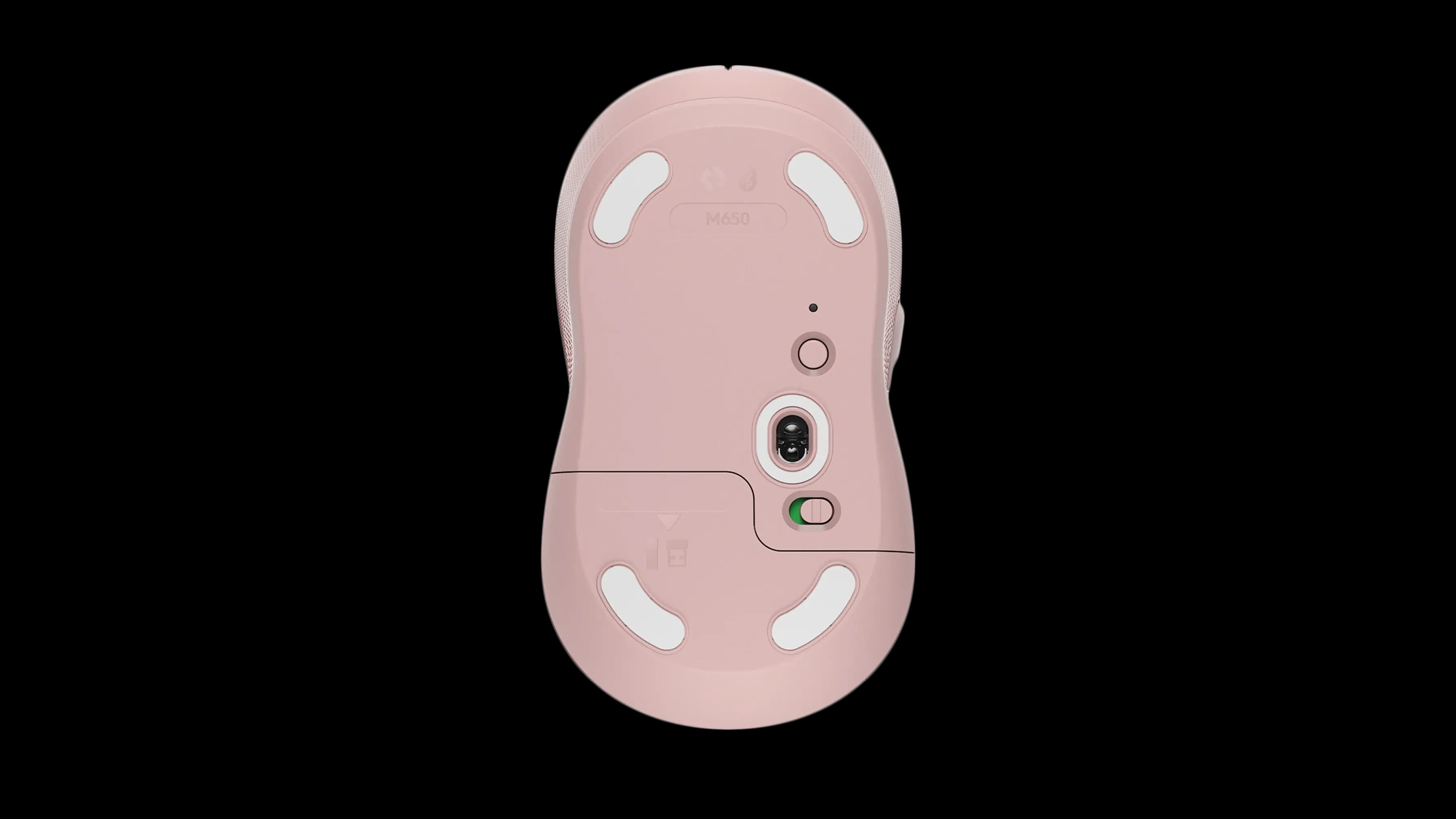 logitech,M650L, Mouse Rose