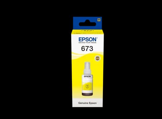 EPSON, 673 Yellow ink bottle C13T67344A