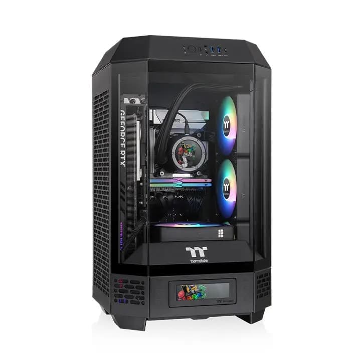 Thermaltake, The Tower 250 Mini Tower Chassis Case Black.