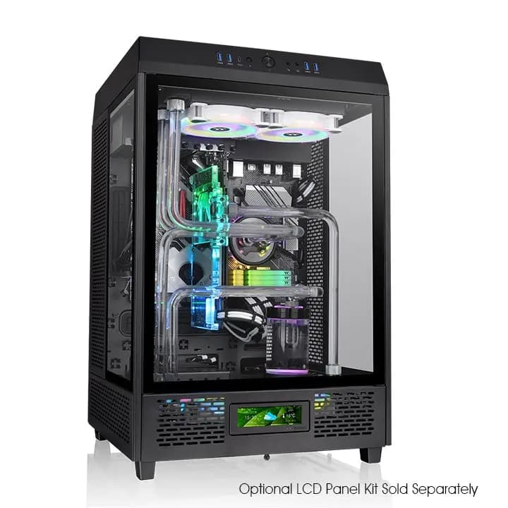 Thermaltake, The Tower 500 Mid Tower Chassis Case Black.