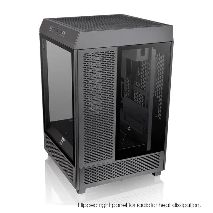Thermaltake, The Tower 500 Mid Tower Chassis Case Black.