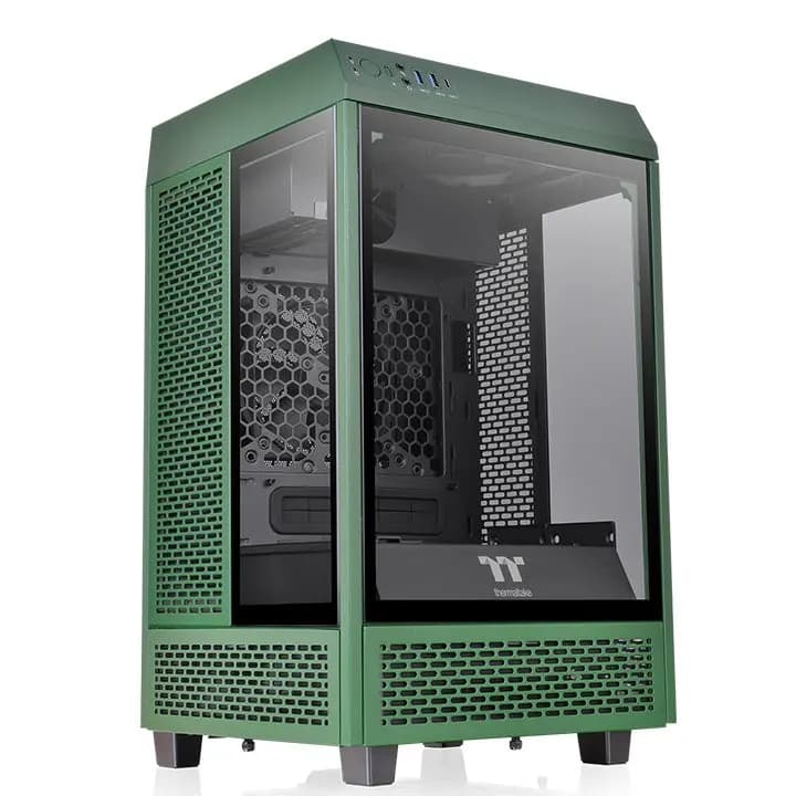Thermaltake, The Tower 100 Racing Chassis Case Racing Green.