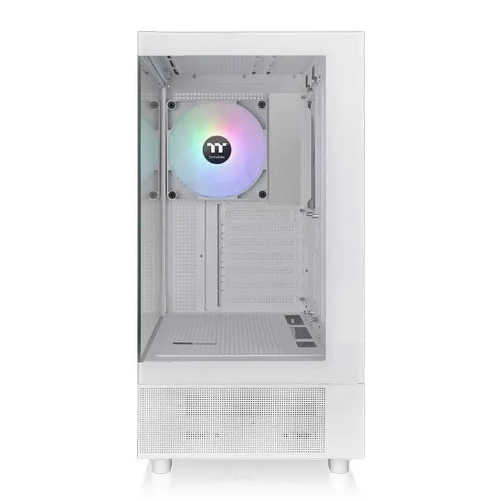 Thermaltake, View 270 Plus TG ARGB Snow Mid Tower Chassis Case White.