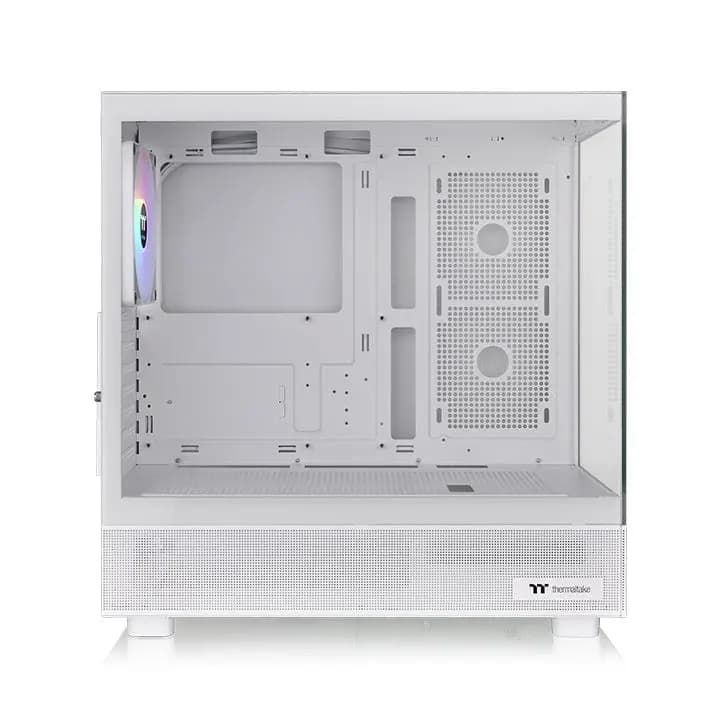 Thermaltake, View 270 Plus TG ARGB Snow Mid Tower Chassis Case White.