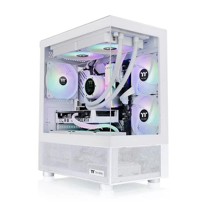 Thermaltake, View 170 TG ARGB Snow Case White.