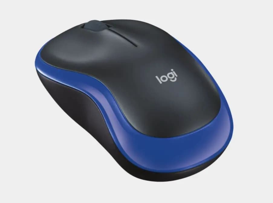 logitech, M185, Mouse Blue