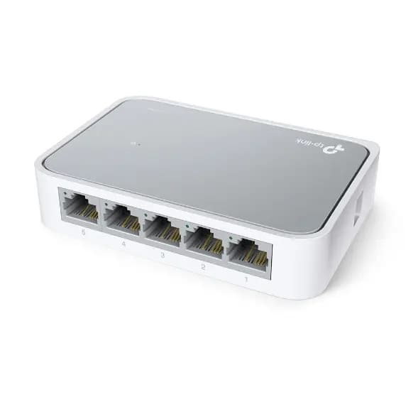 TP-Link, TL-SF1005D, 5-port 10/100M mini Desktop Switch, Plastic case