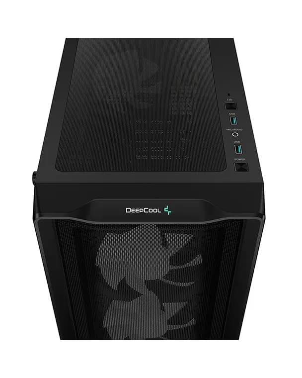 DeepCool, CC560 MESH V2 Case Black.