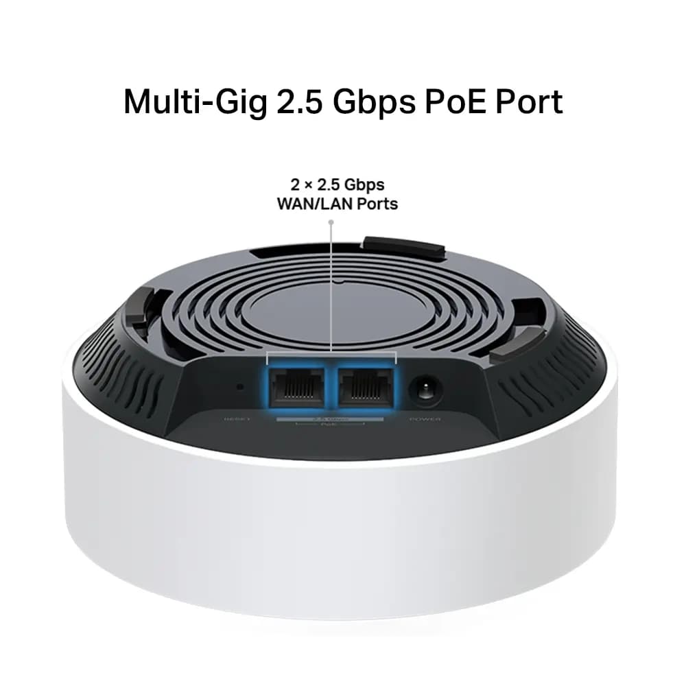 TP-Link, Deco X50-PoE(1-pack) AX3000 Whole Home Mesh Wi-Fi 6 Unit with PoE