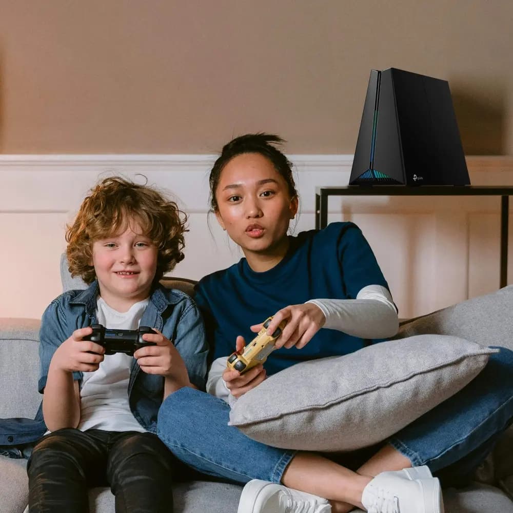 TP-Link, Archer GXE75 AXE5400 Tri-Band Wi-Fi 6E Gaming Router