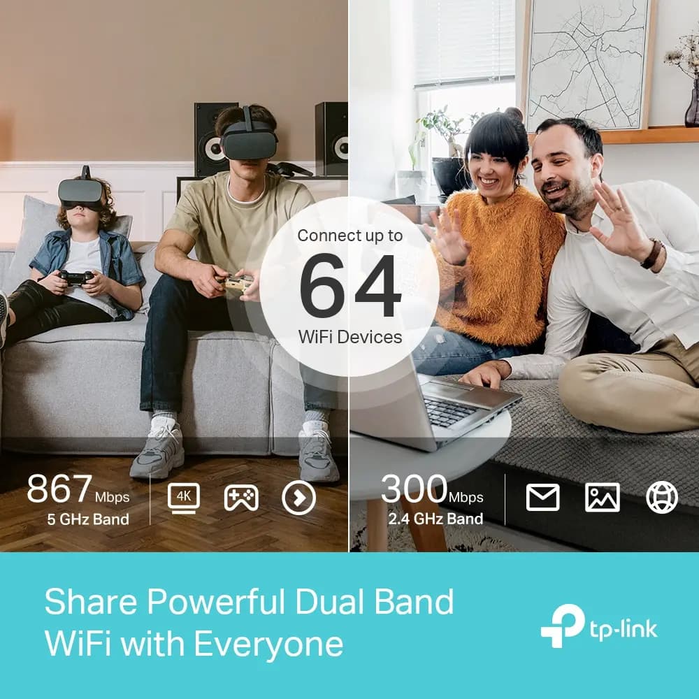 TP-Link, Archer MR600, 4G+ Cat6 AC1200 Wireless Dual Band Gigabit Router