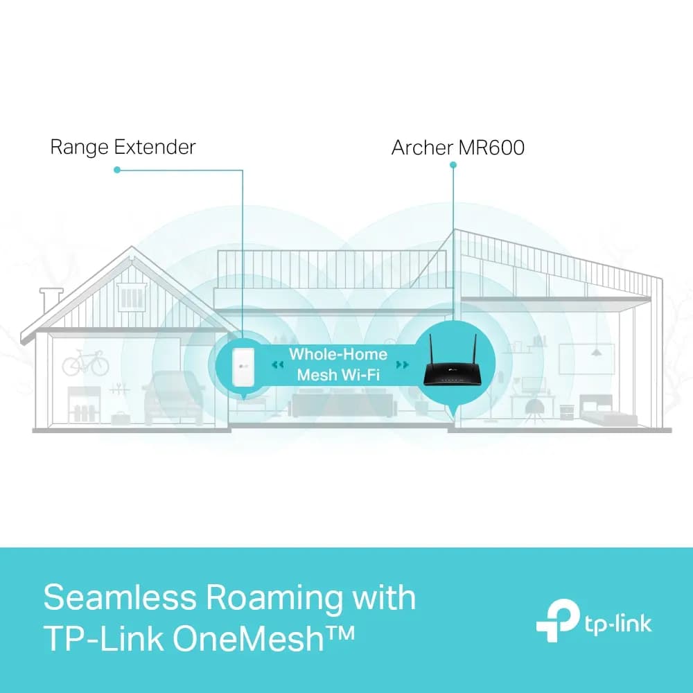 TP-Link, Archer MR600, 4G+ Cat6 AC1200 Wireless Dual Band Gigabit Router