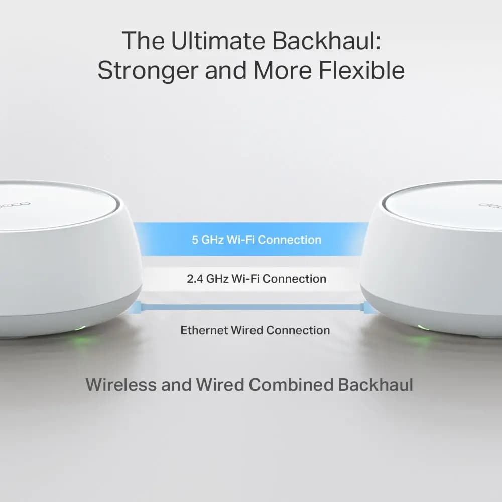 TP-Link, Deco BE22(1-pack), BE3600 Whole Home Mesh WiFi 7