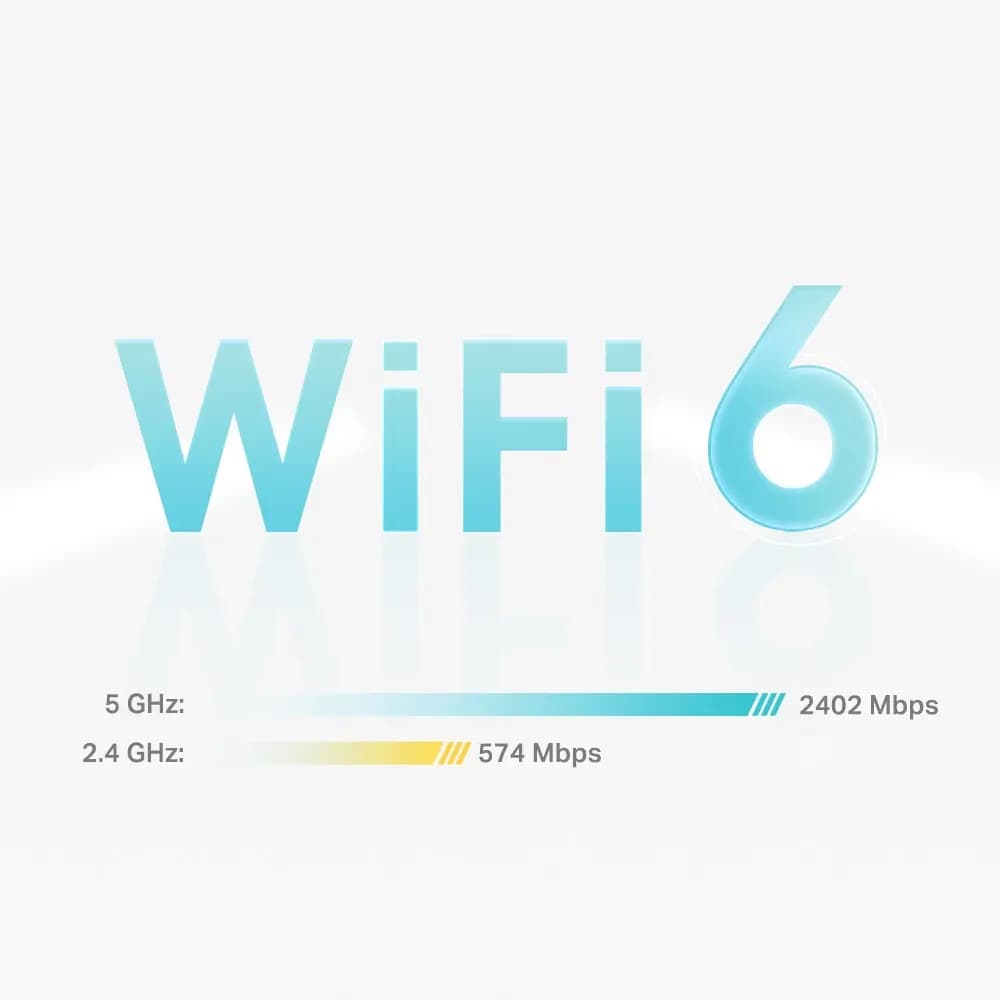 TP-Link, Deco X50(2-pack), AX3000 Whole Home Mesh Wi-Fi 6 System