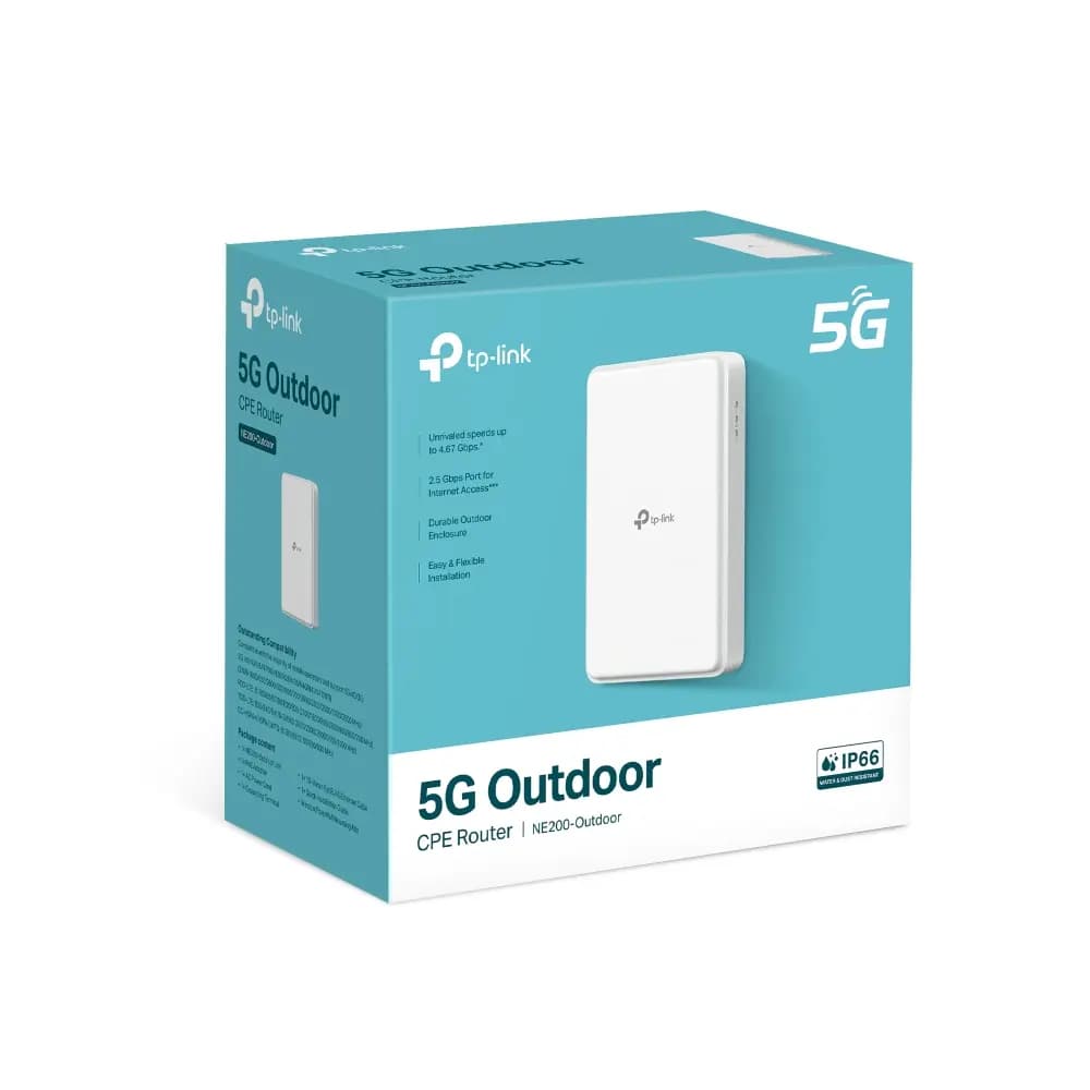 TP-Link, NE200-Outdoor, 5G Outdoor Router
