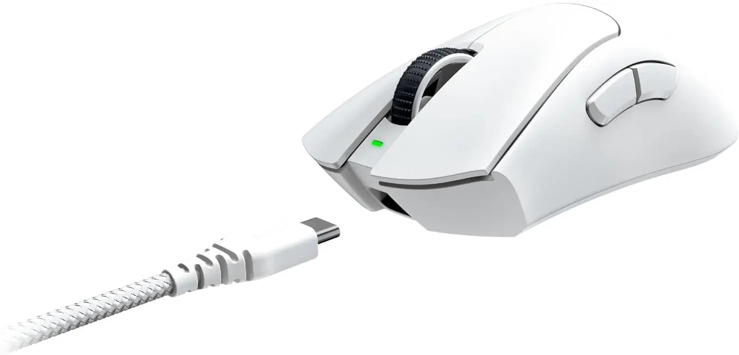 Razer, DeathAdder V3 Pro, Mouse white