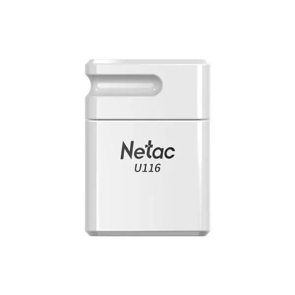 NETAC, U116, 32GB, USB 2.0, White
