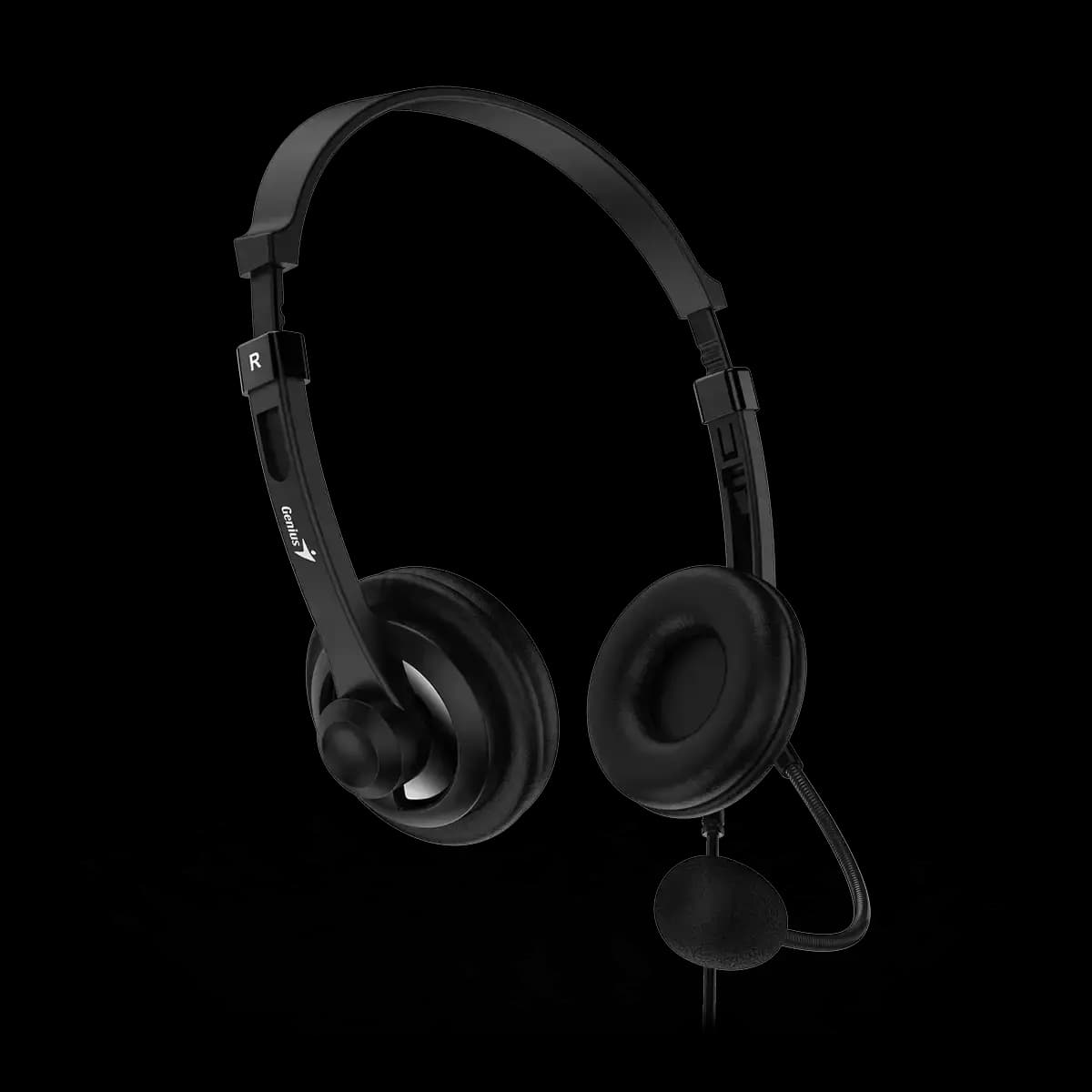Genius, HS-230U USB-C Headset Black