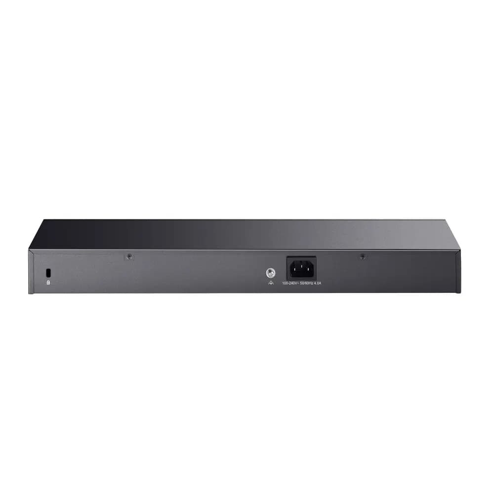 TP-Link, TL-SG1218MP, 16× Gigabit PoE+ RJ45 ports, 2× Gigabit on-PoE RJ45 ports, and 2× Combo Gigabit SFP slots 802.3af/at