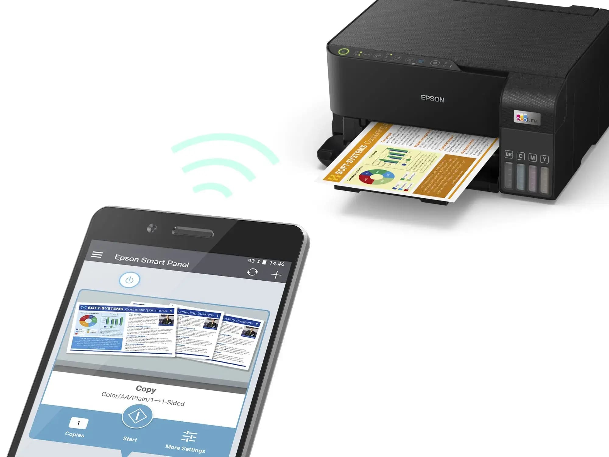 Epson EcoTank L3550 All In One Printer A4