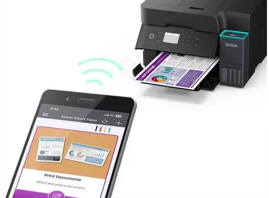 EPSON EcoTank L6370 A4 ფერადი მულტიფუნქციური WiFi პრინტერი