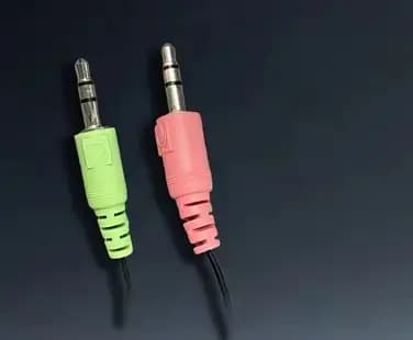 Genius, HS-04S Headset Blue (2x - 3.5 mm jack)
