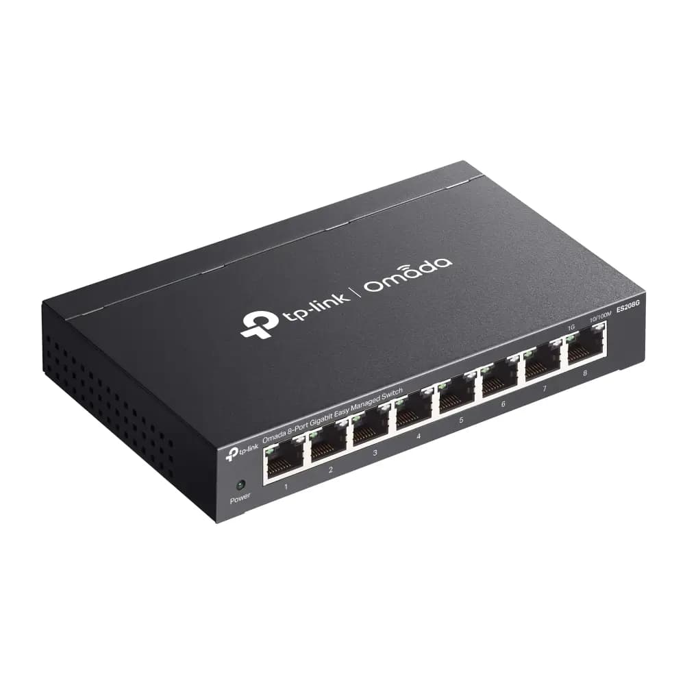 TP-Link, Omada ES208G, Omada 8-Port Gigabit Easy Managed Switch