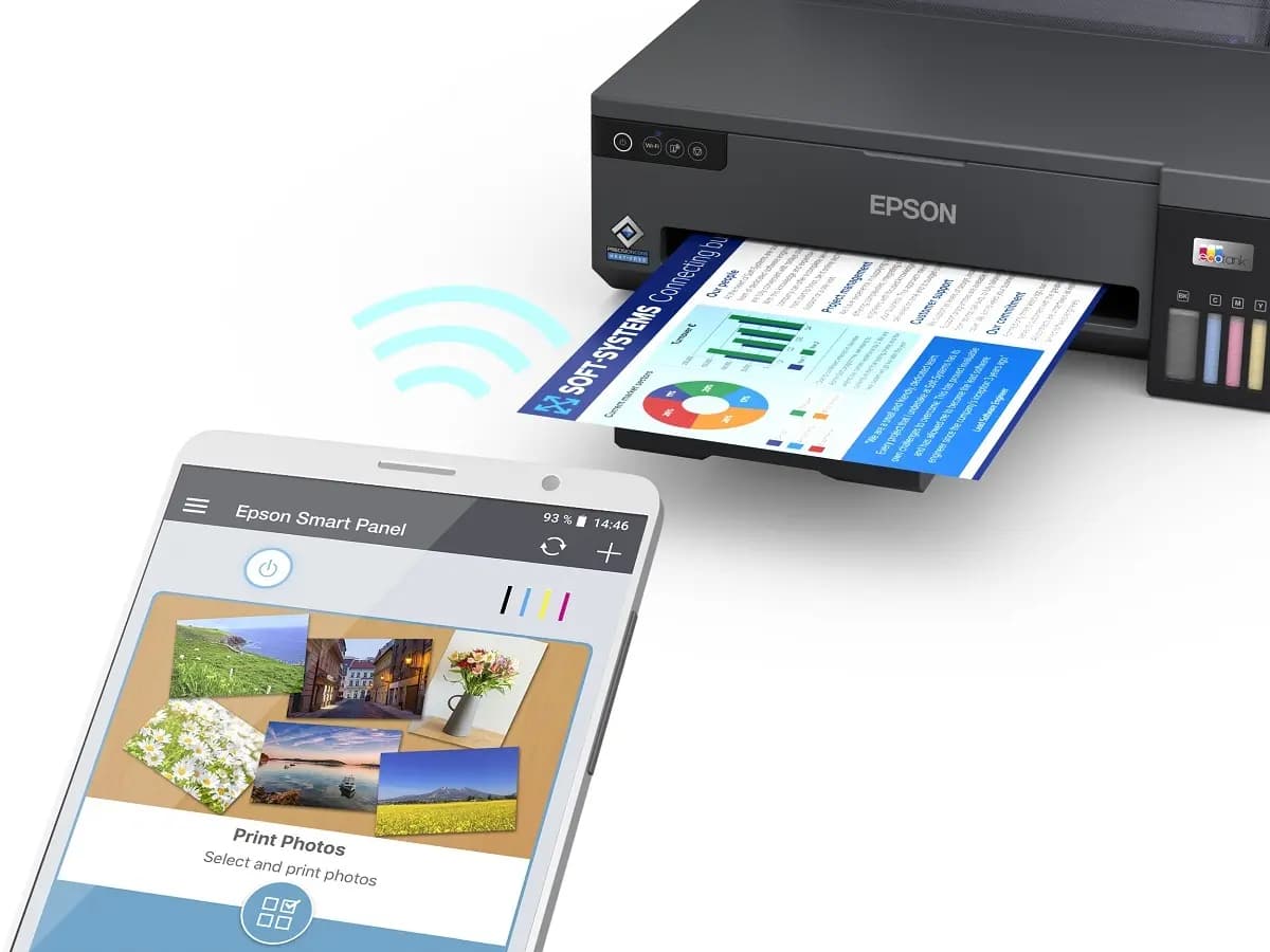 Epson EcoTank L11050 A3+ ფერადი WiFi პრინტერი