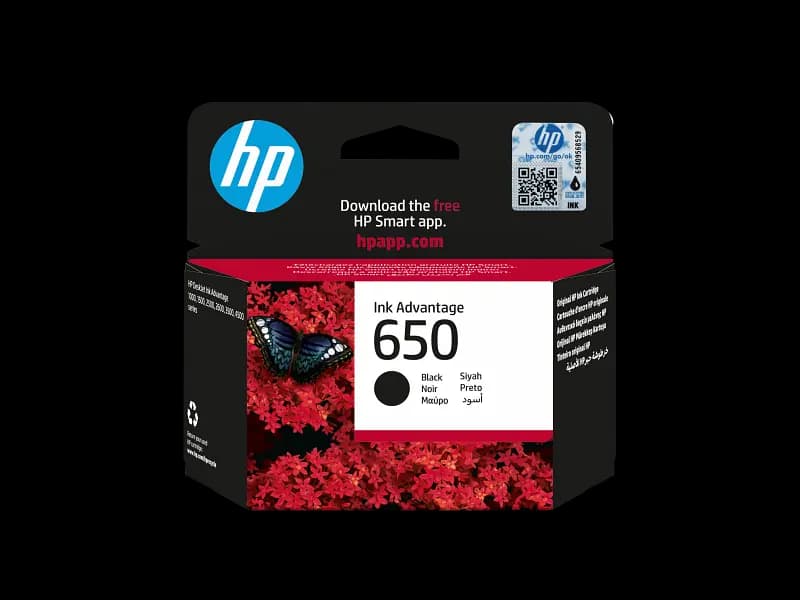 HP 650 Black IInk Cartridge CZ101AE