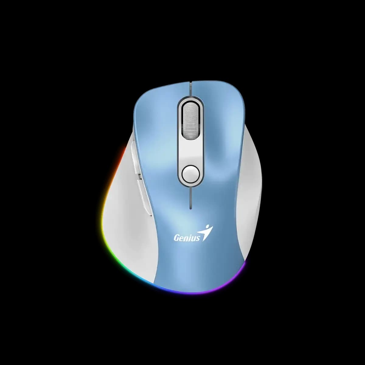 Genius, Ergo 9000S Pro, Mouse Light Blue