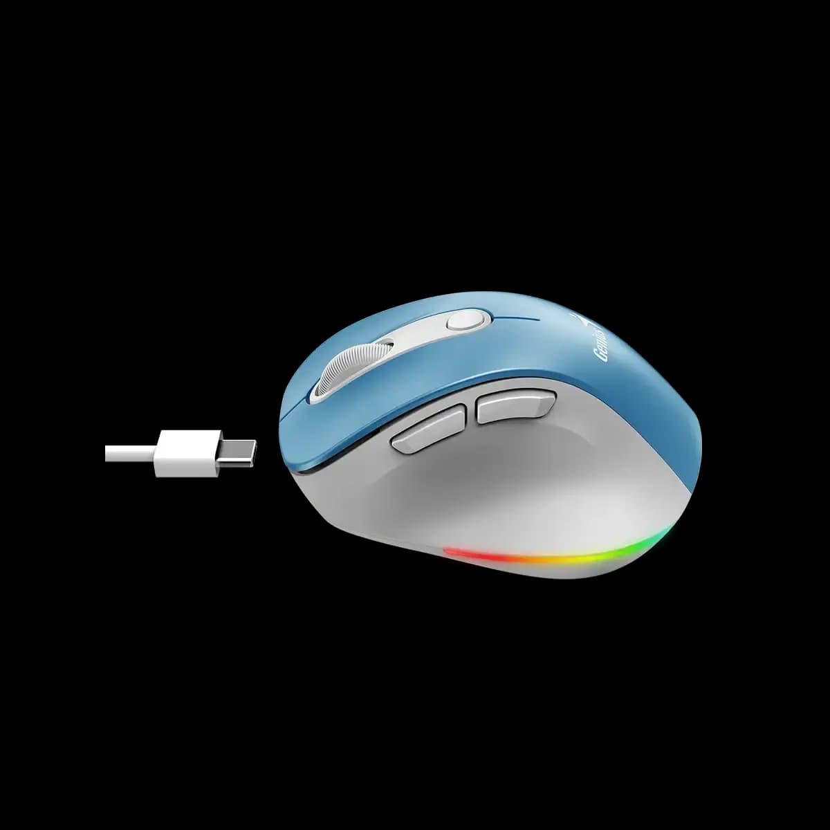 Genius, Ergo 9000S Pro, Mouse Light Blue