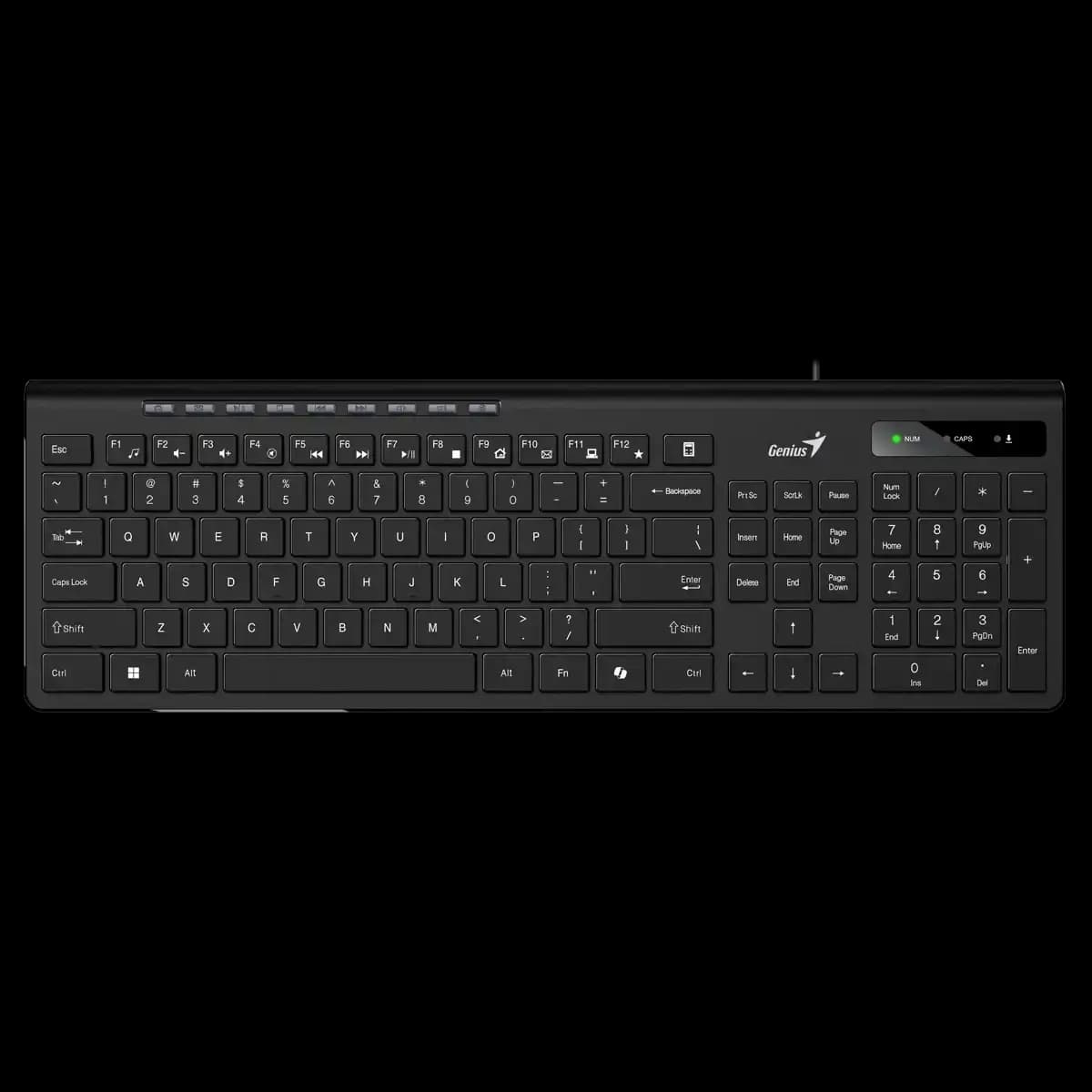 Genius, SlimStar 230II, Keyboard Black