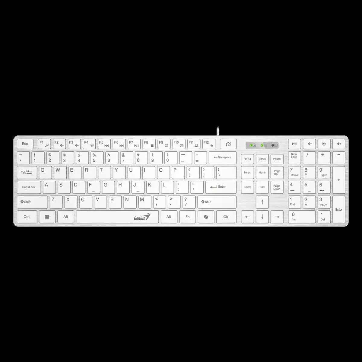 Genius, SlimStar 126, Keyboard White