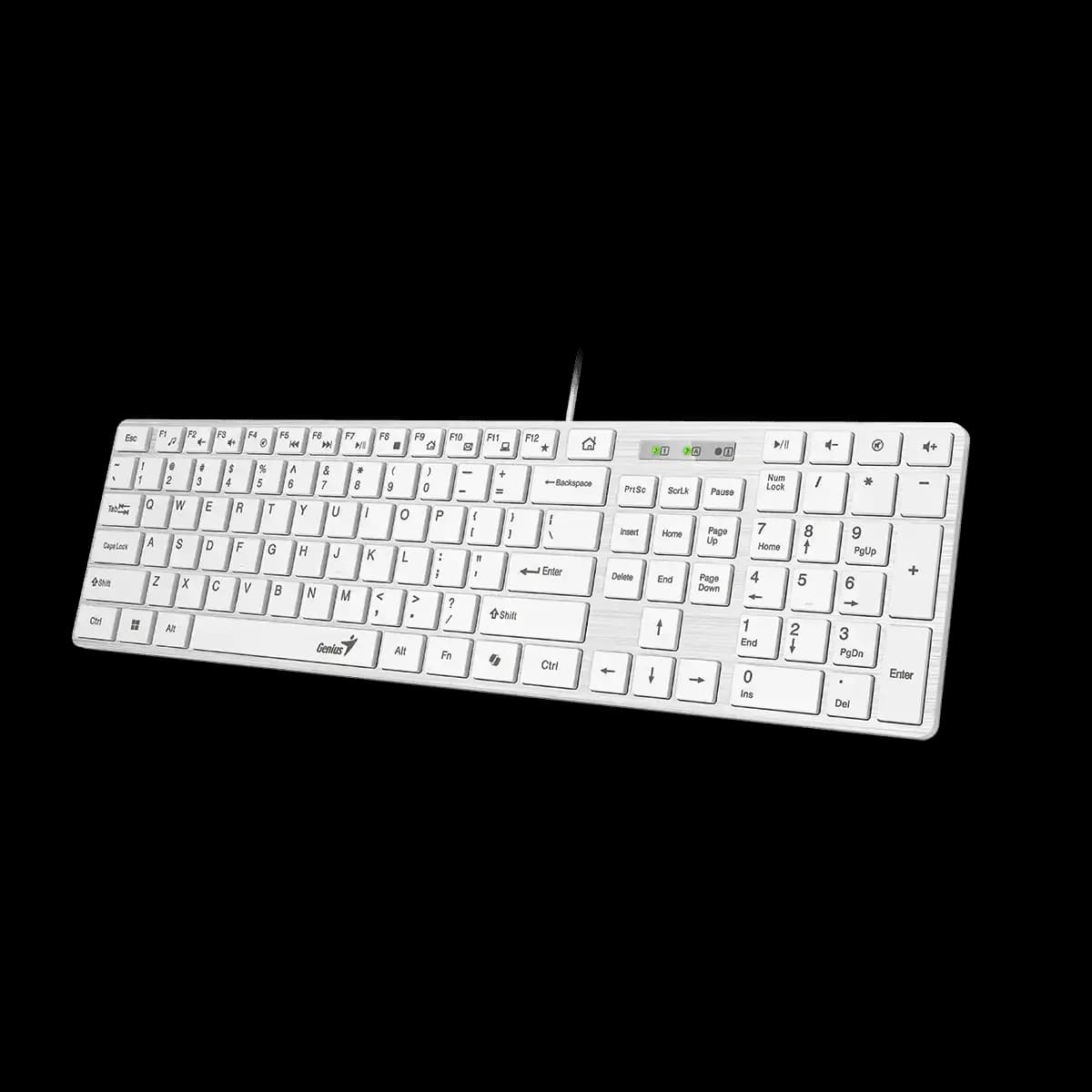 Genius, SlimStar 126, Keyboard White