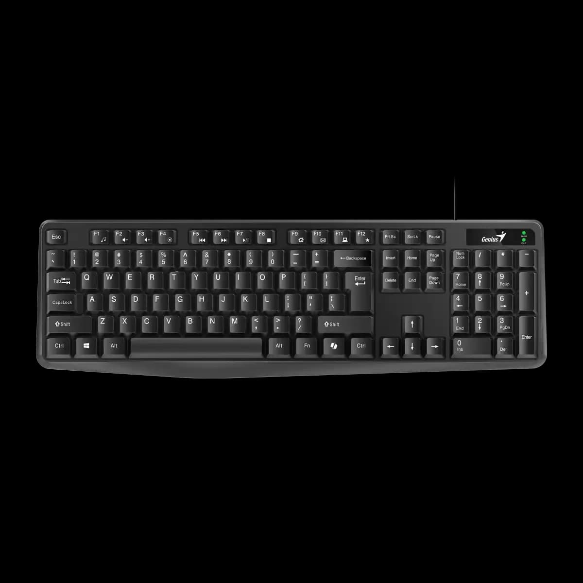 Genius, KB-117, Keyboard Black