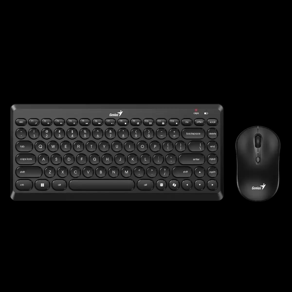 Genius, LuxeMate Q8000, Keyboard + Mouse (Combo) Black