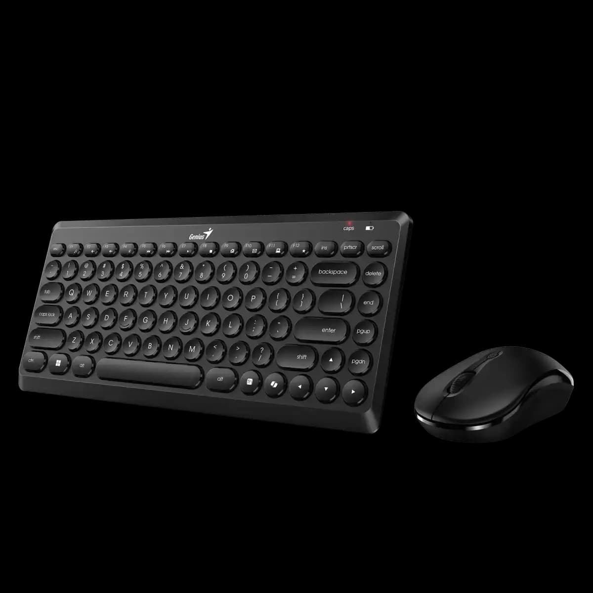 Genius, LuxeMate Q8000, Keyboard + Mouse (Combo) Black