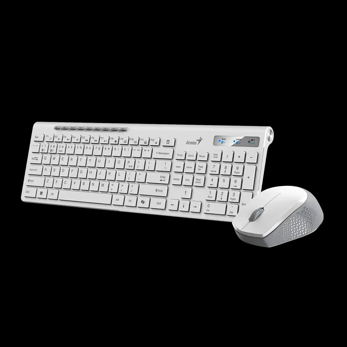 Genius, SlimStar 8230, Keyboard + Mouse (Combo) White