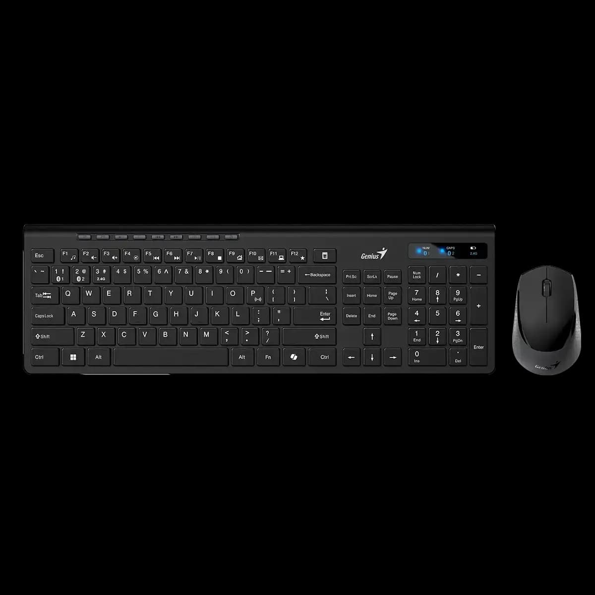 Genius, SlimStar 8230, Keyboard + Mouse (Combo) Black