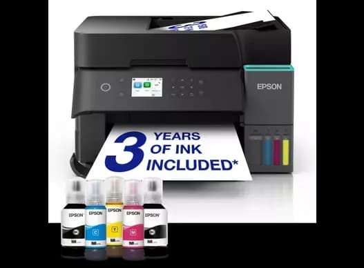 EPSON EcoTank L6370 A4 ფერადი მულტიფუნქციური WiFi პრინტერი
