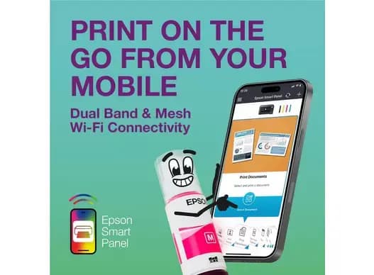 EPSON EcoTank L6370 A4 ფერადი მულტიფუნქციური WiFi პრინტერი