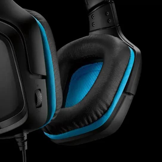 logitech, G432 Wired Gaming Headset Black