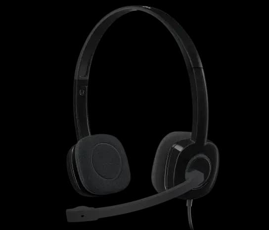 Logitech, H151 Stereo Headset Black
