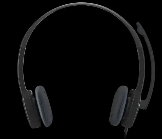 Logitech, H151 Stereo Headset Black