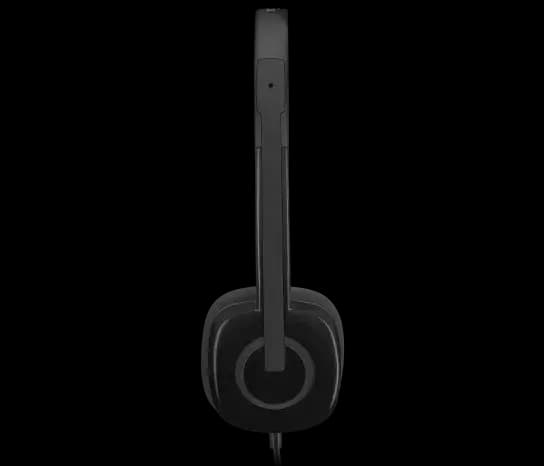 Logitech, H151 Stereo Headset Black